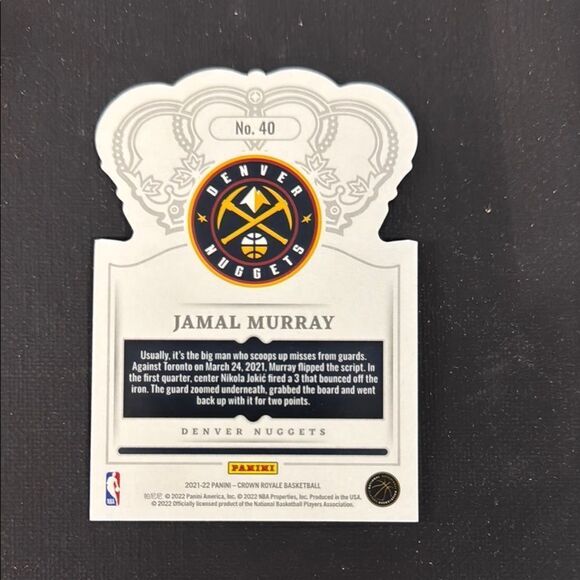 Jamal Murray Denver Nuggets Trading Card mint condition - Picture 4 of 4